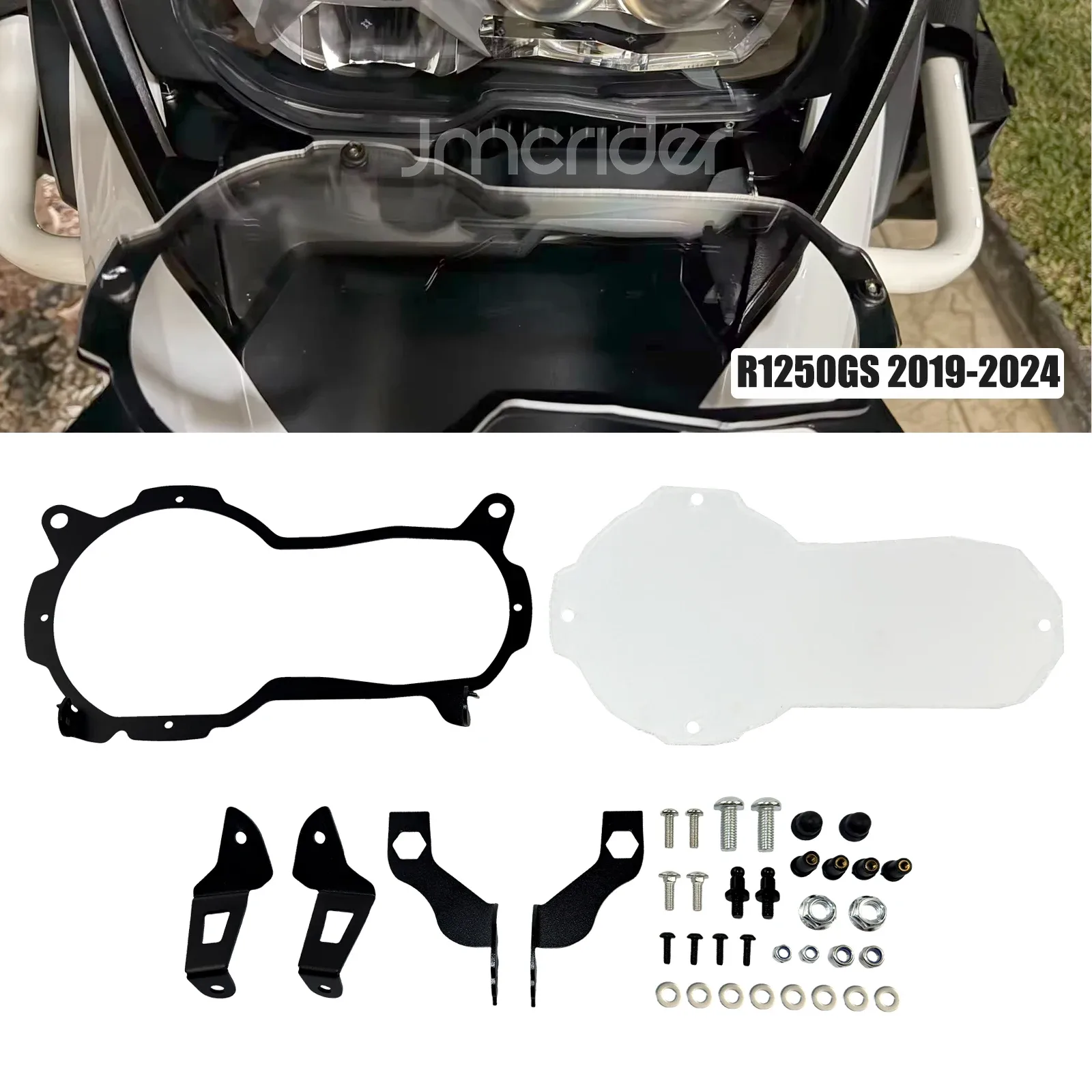 Protetor de faróis para BMW R1200GS e R1250GS