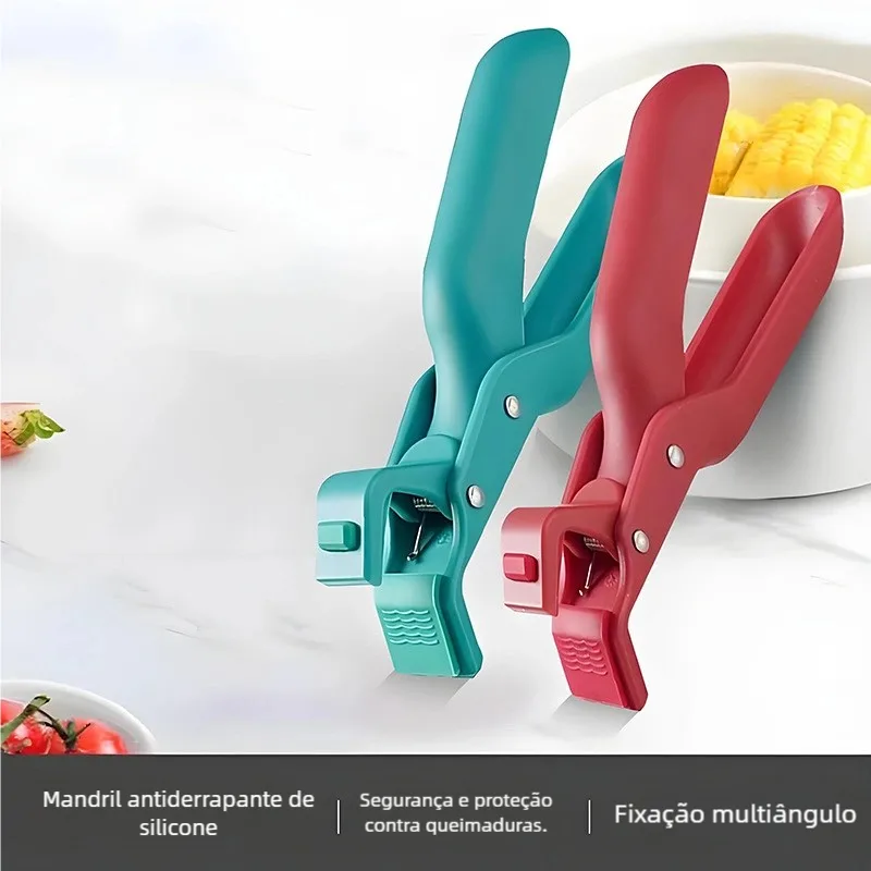 Pegador de tigela de silicone para cozinha