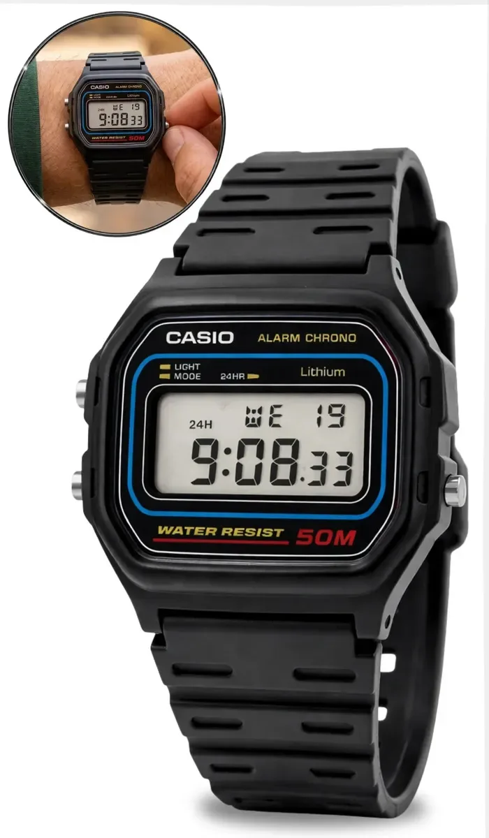 Relógio Casio W-59-1VQ digital masculino