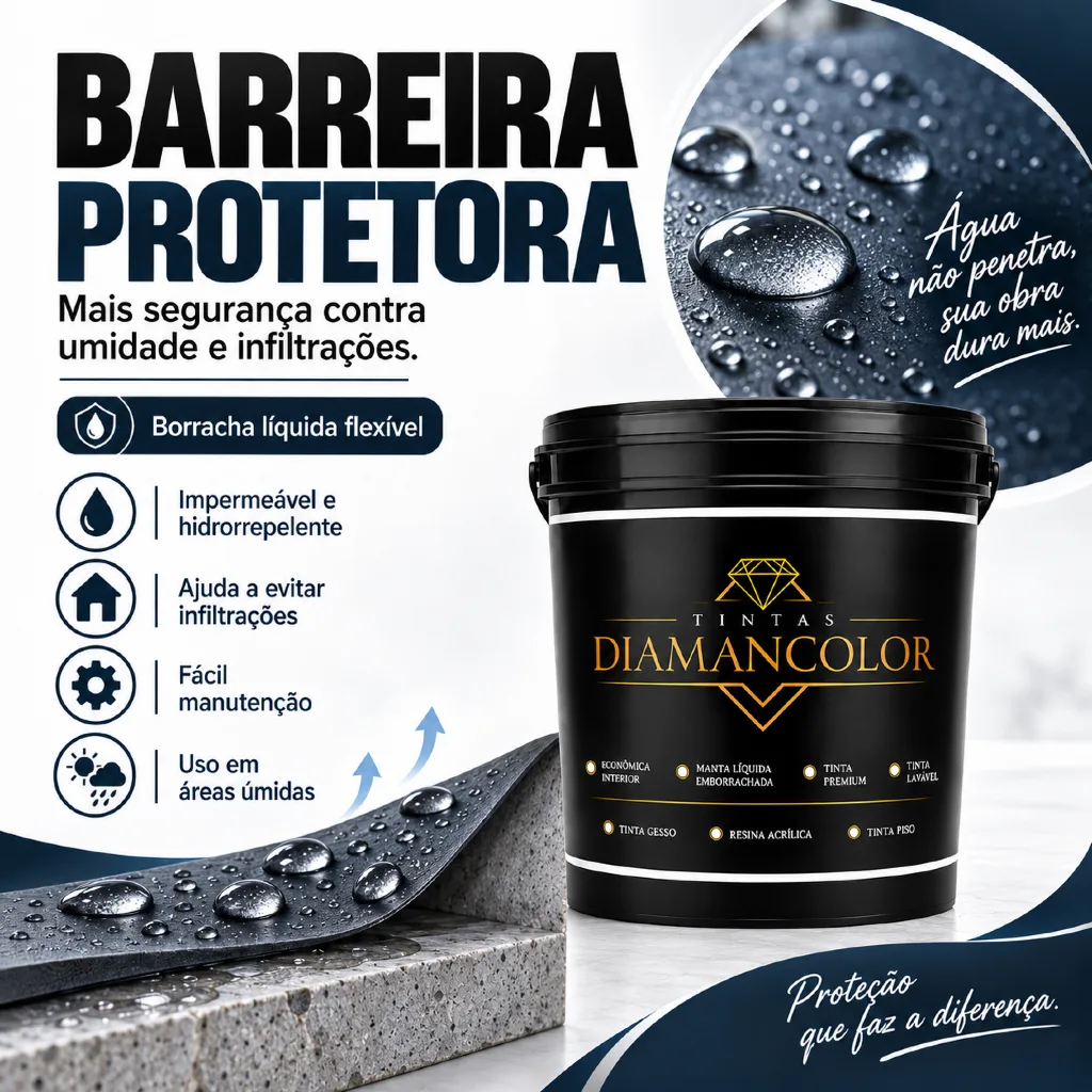Manta líquida Diamancolor impermeabilizante