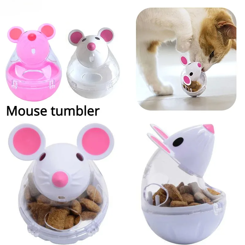 Brinquedo interativo para gatos com dispensador de ração