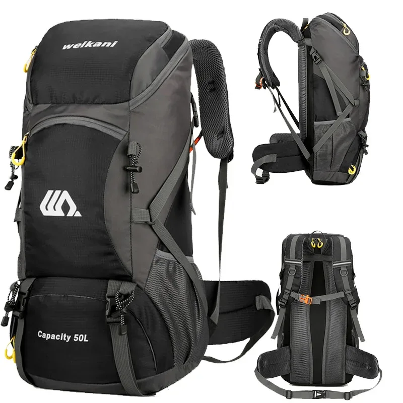 Mochila de camping de 50 L para caminhadas