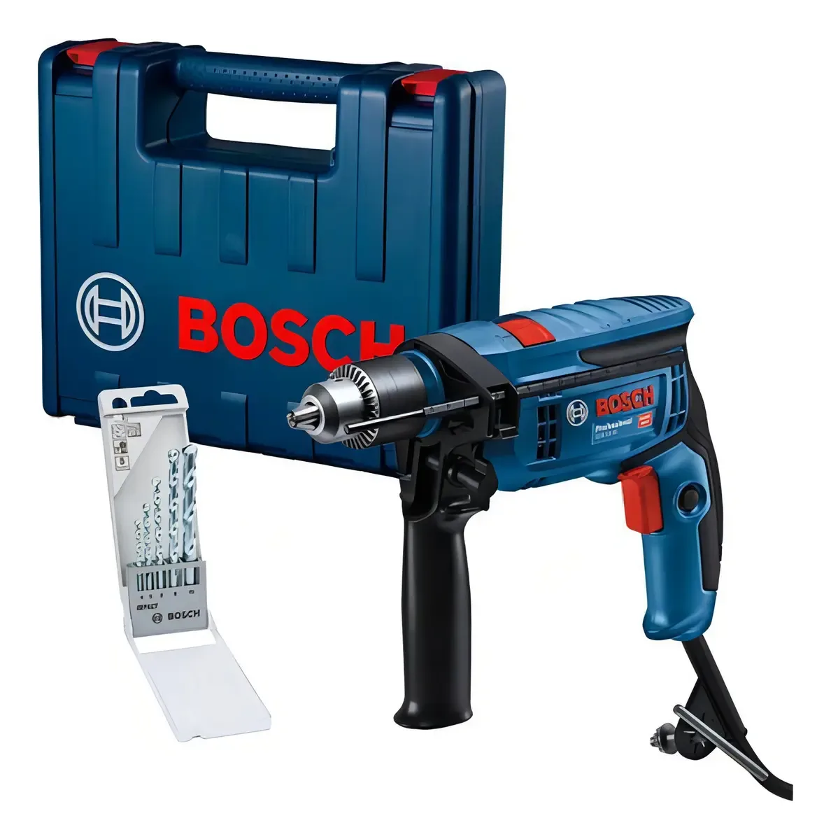 Furadeira de impacto Bosch GSB 13 RE com maleta