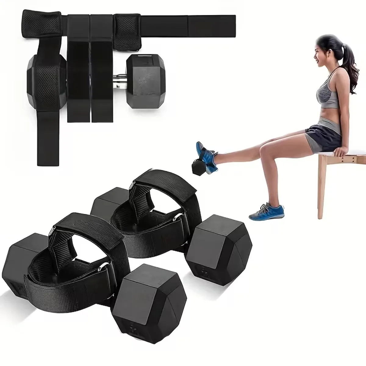 Aparelho de treino tibial com alça ajustável