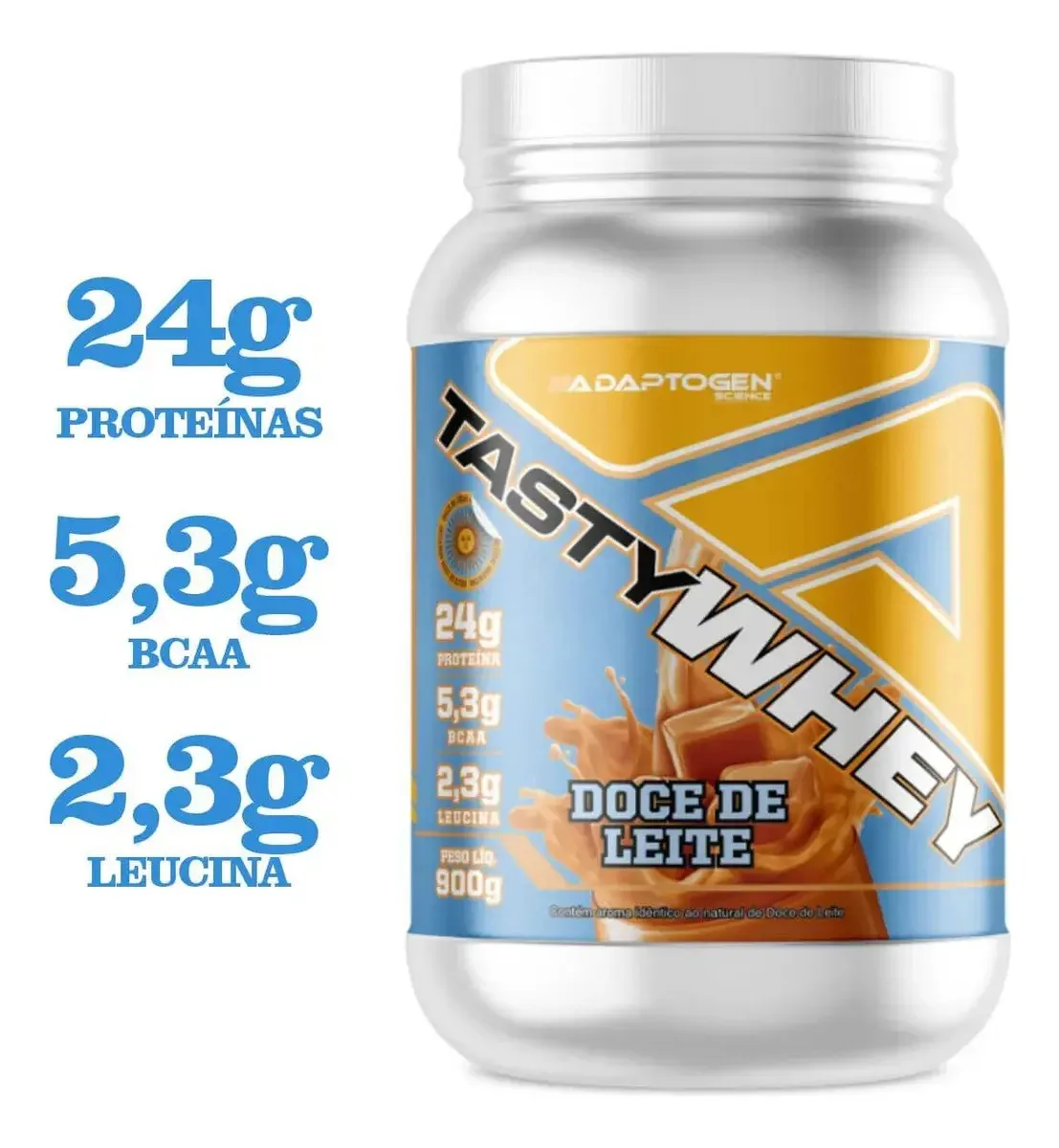 Proteína Adaptogen Science Tasty Whey Gourmet 900 g