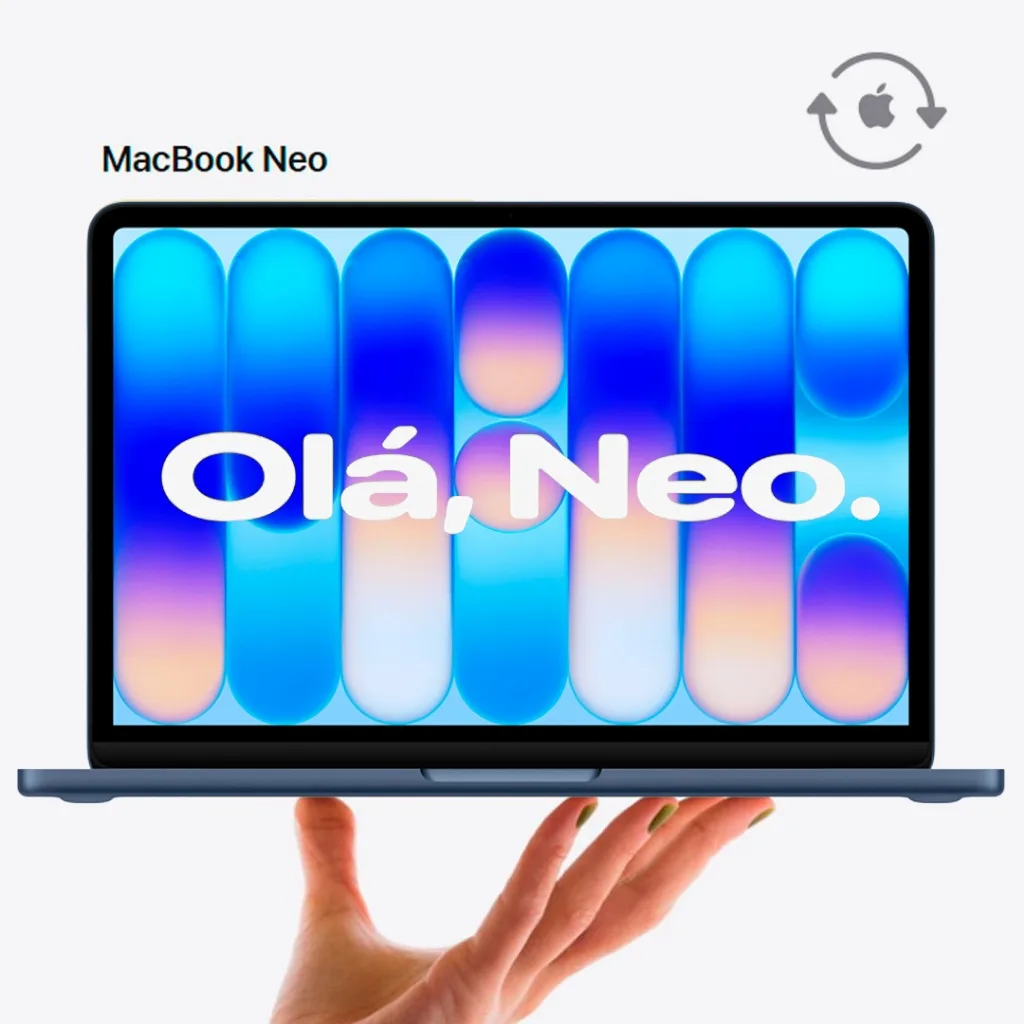 MacBook Neo de 512 GB com Touch ID