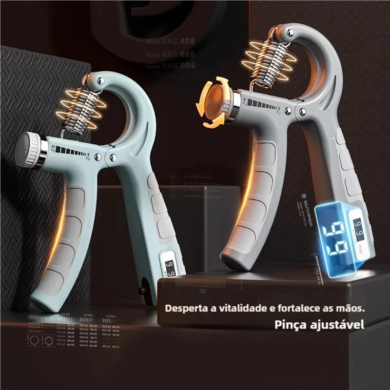 Hand grip ajustável para exercícios de antebraço