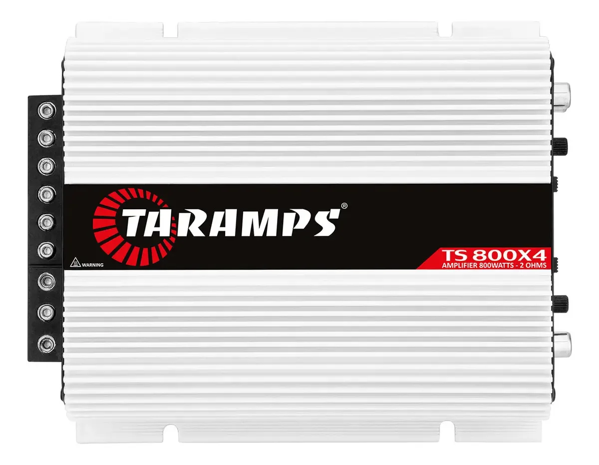 Amplificador Taramps TS 800x4 para som automotivo