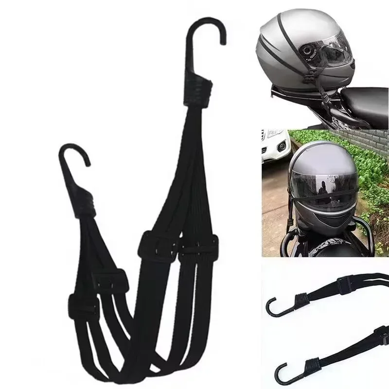 Cinta elástica de 60 cm para capacete de motocicleta