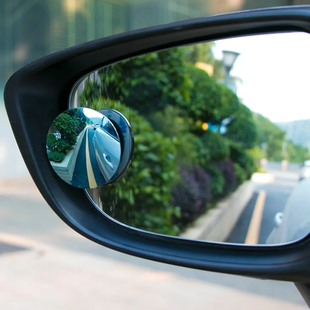 Espelho retrovisor auxiliar convexo para carro e moto