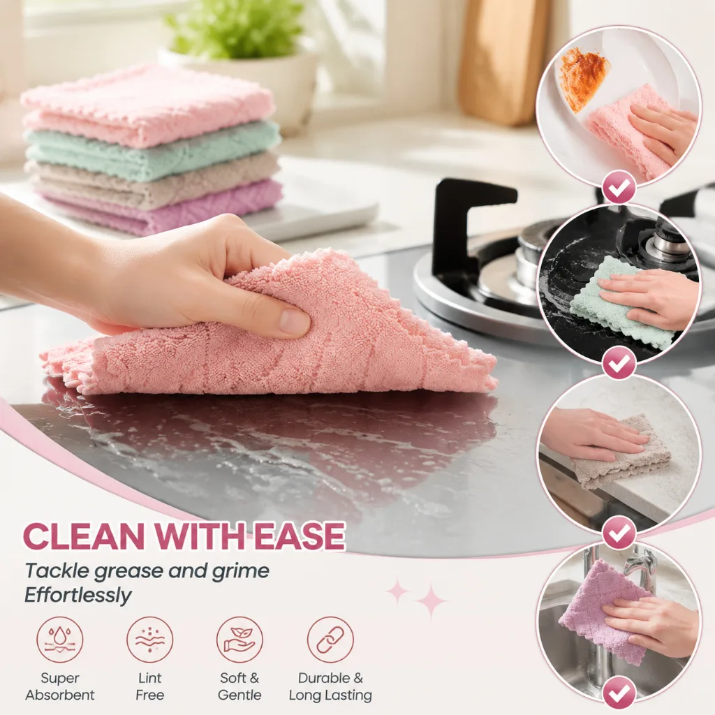 Pano absorvente anti-óleo para cozinha