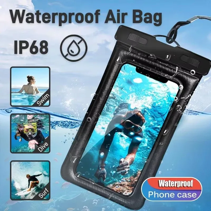 Bolsa flutuante à prova d’água para celular