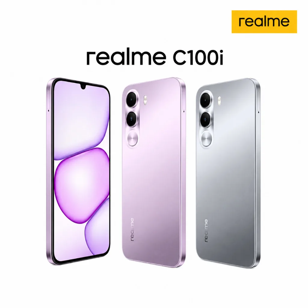 Smartphone Realme C100i com NFC
