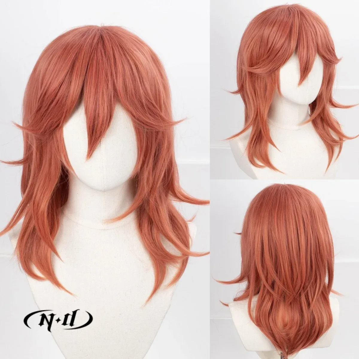 Peruca de cosplay inspirada em anime