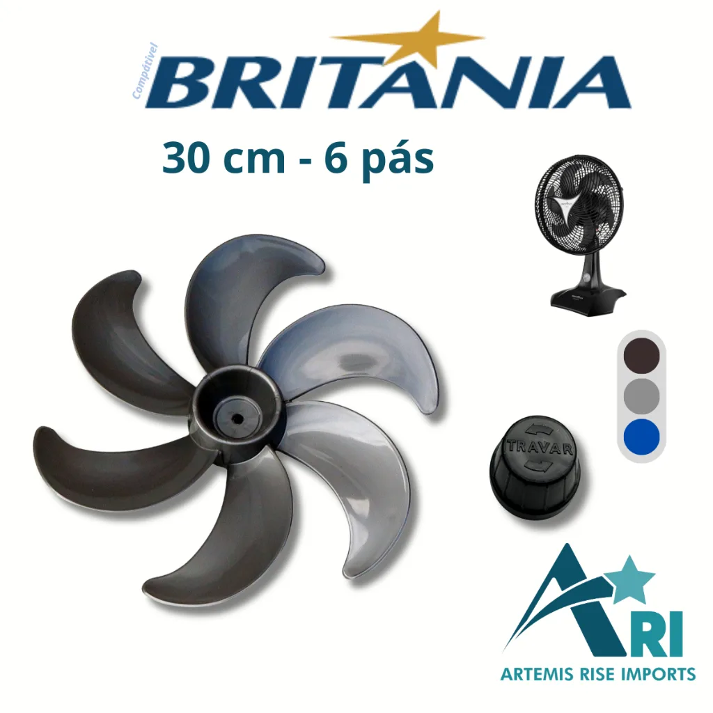 Hélice para ventilador Britânia de 30 cm