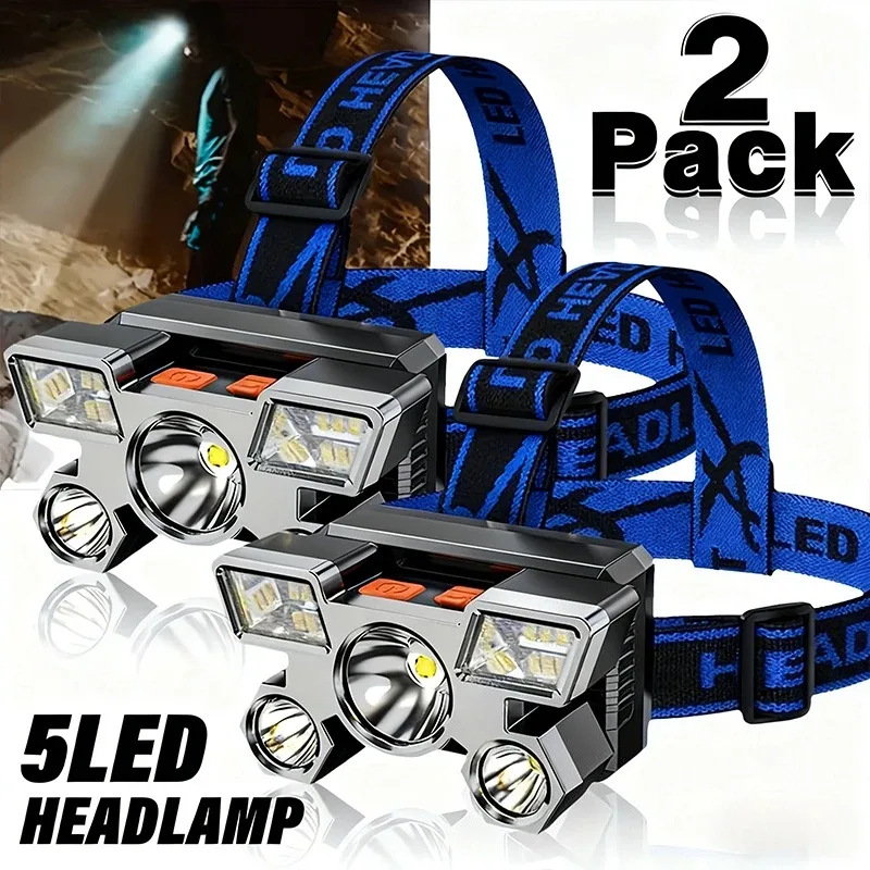 Lanterna de cabeça Nitecore recarregável para camping