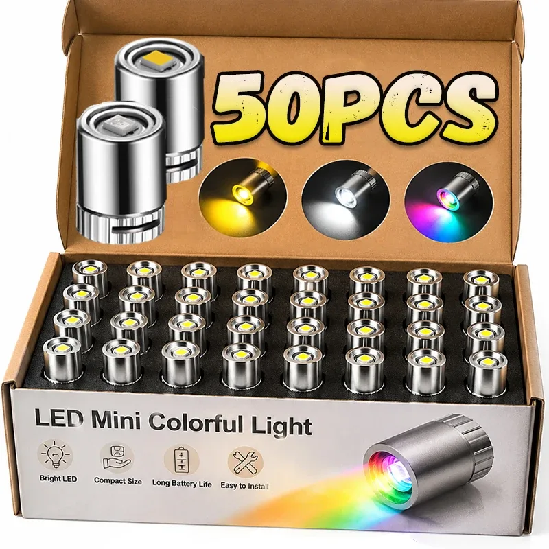 Mini lâmpada LED a pilha para luminárias
