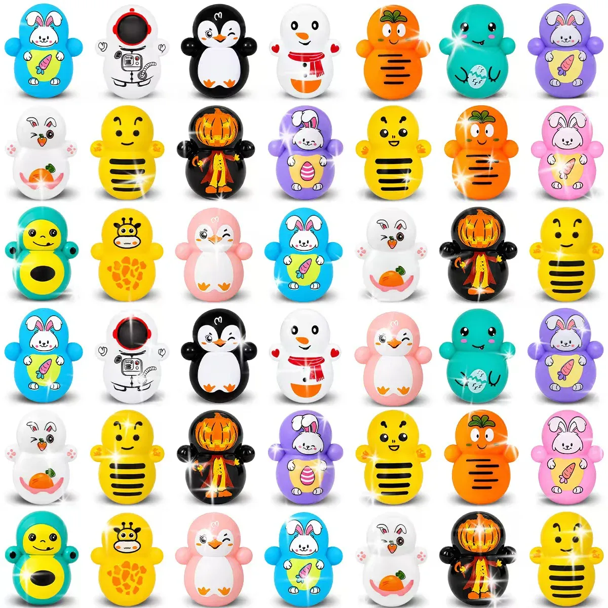 Mini brinquedo Roly Poly antistresse