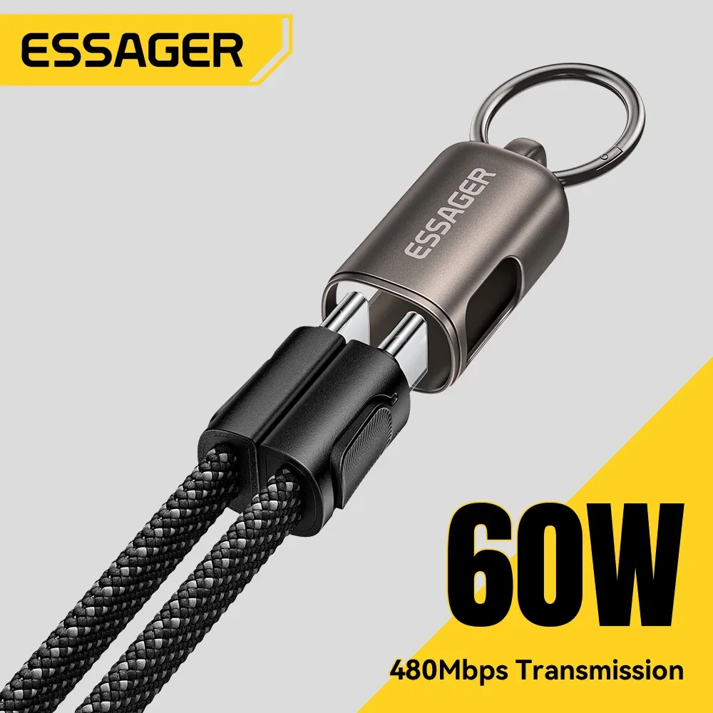 Carregador portátil Essager de 60 W