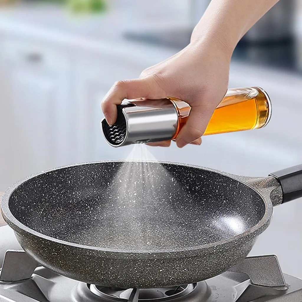 2 Spray Pulverizador Vidro Borrifador Azeite Vinagre Essenciais de Cozinha