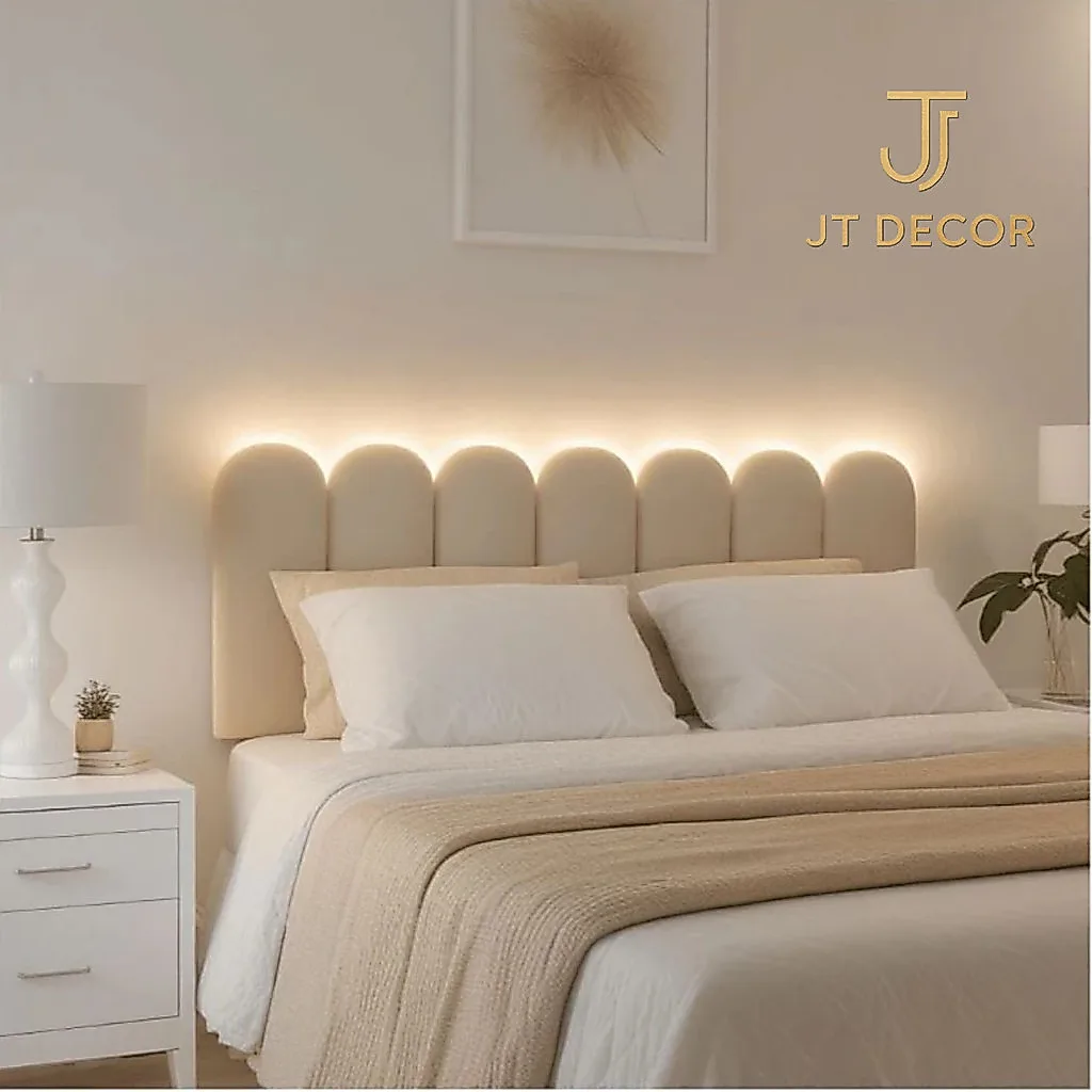Kit Cabeceira Nuvem Estofada para Cama Box