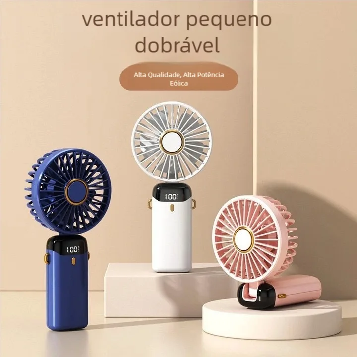 Mini ventilador portátil recarregável