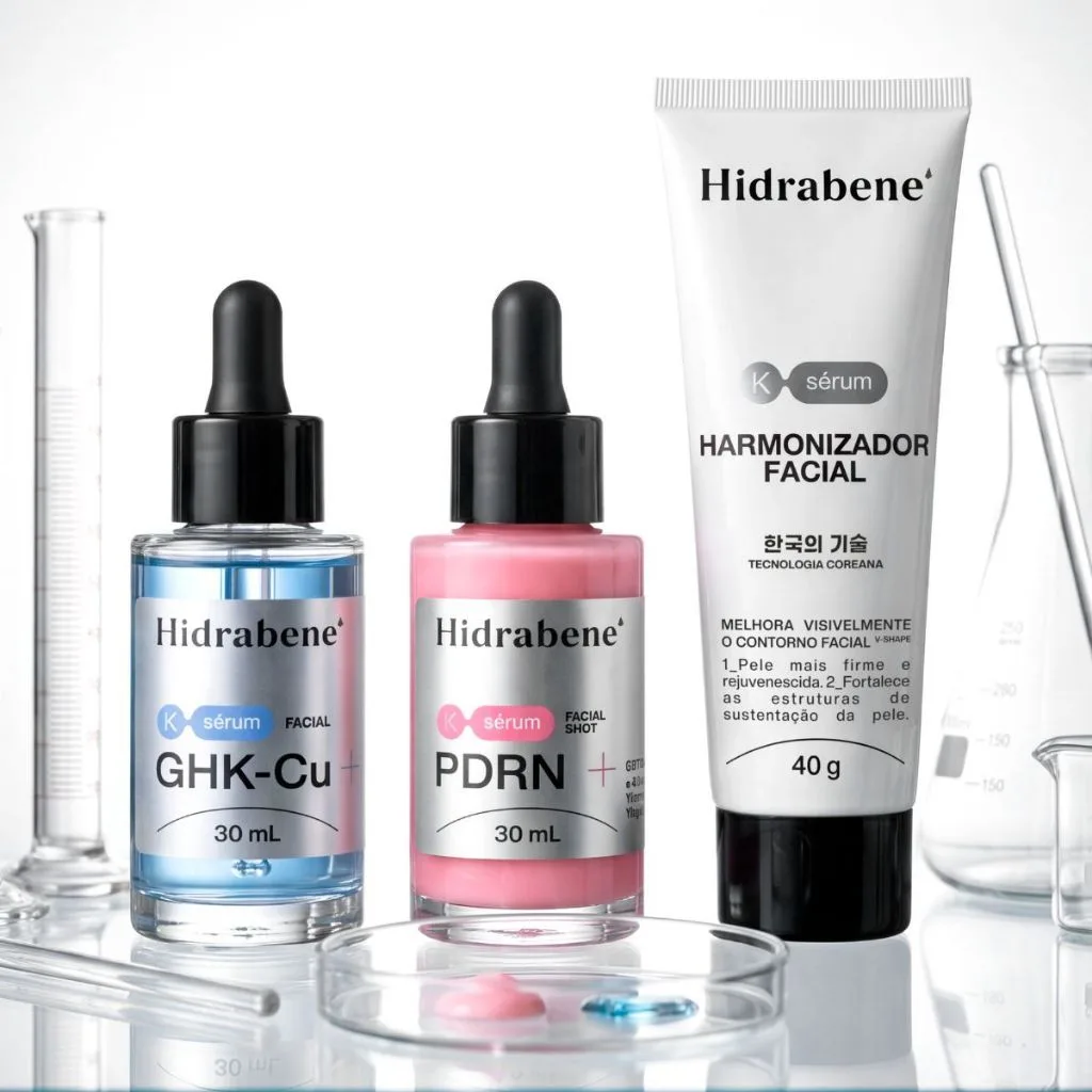 Kit Hidrabene com séruns para cuidados faciais