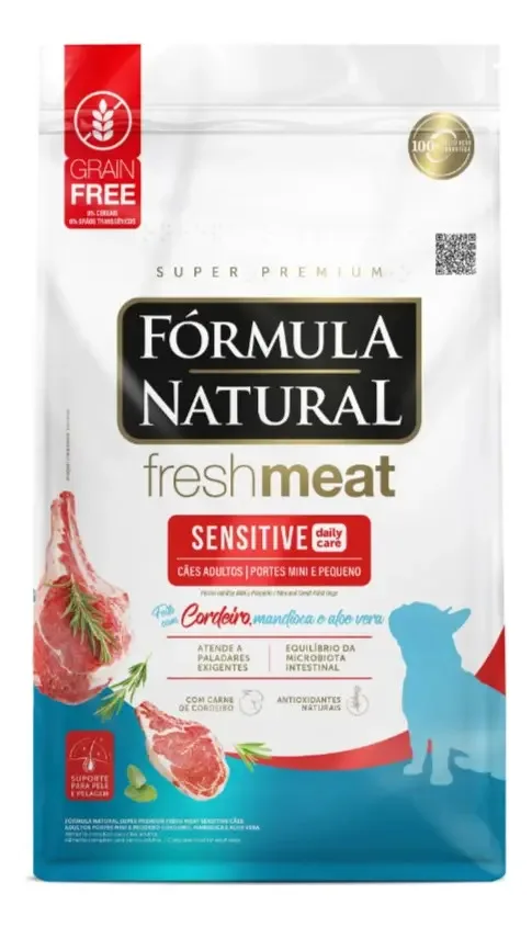 Ração para cães adultos Fresh Meat Sensitive de 1 kg