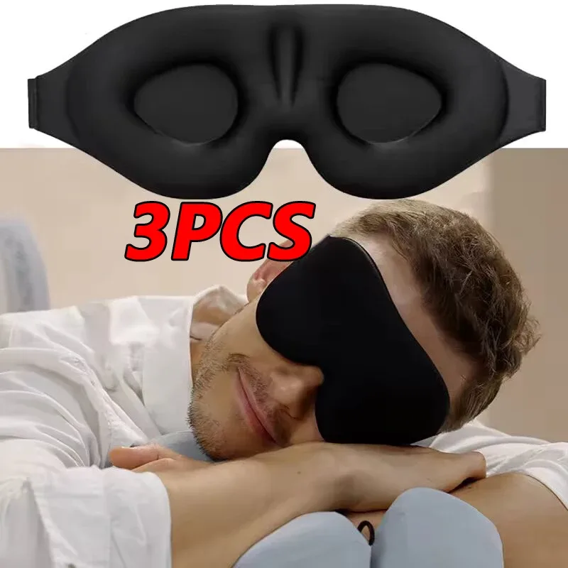 Máscara de dormir 3D para viagem