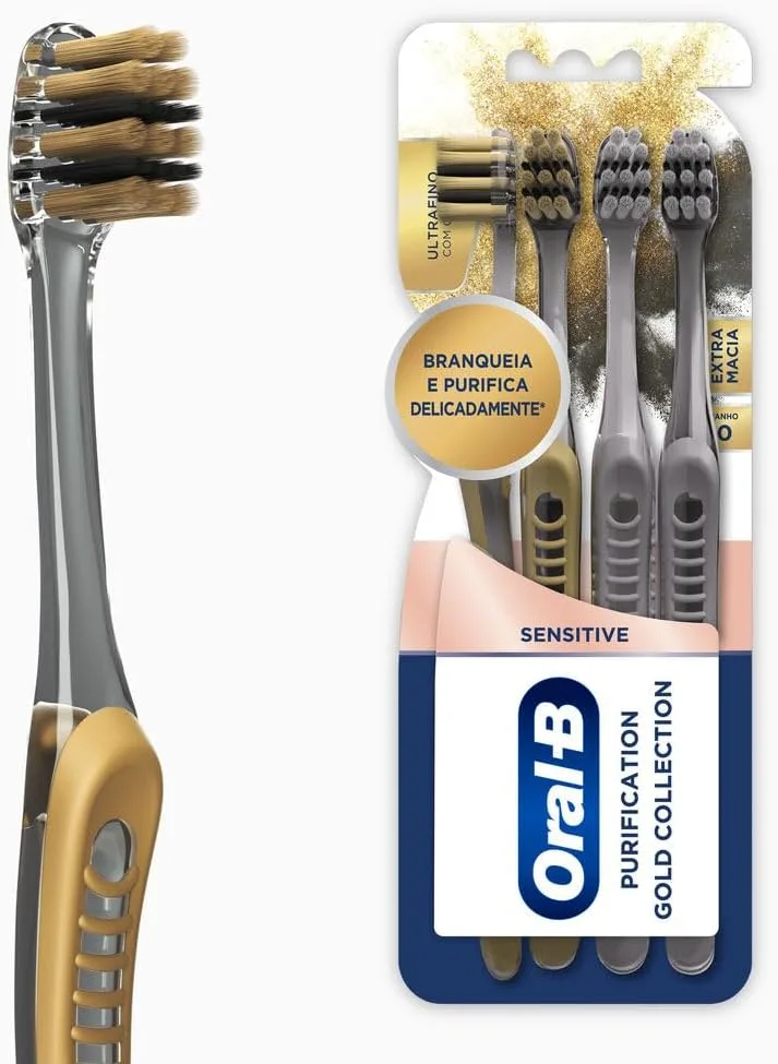 Escova de dentes Oral-B Sensitive com 4 unidades