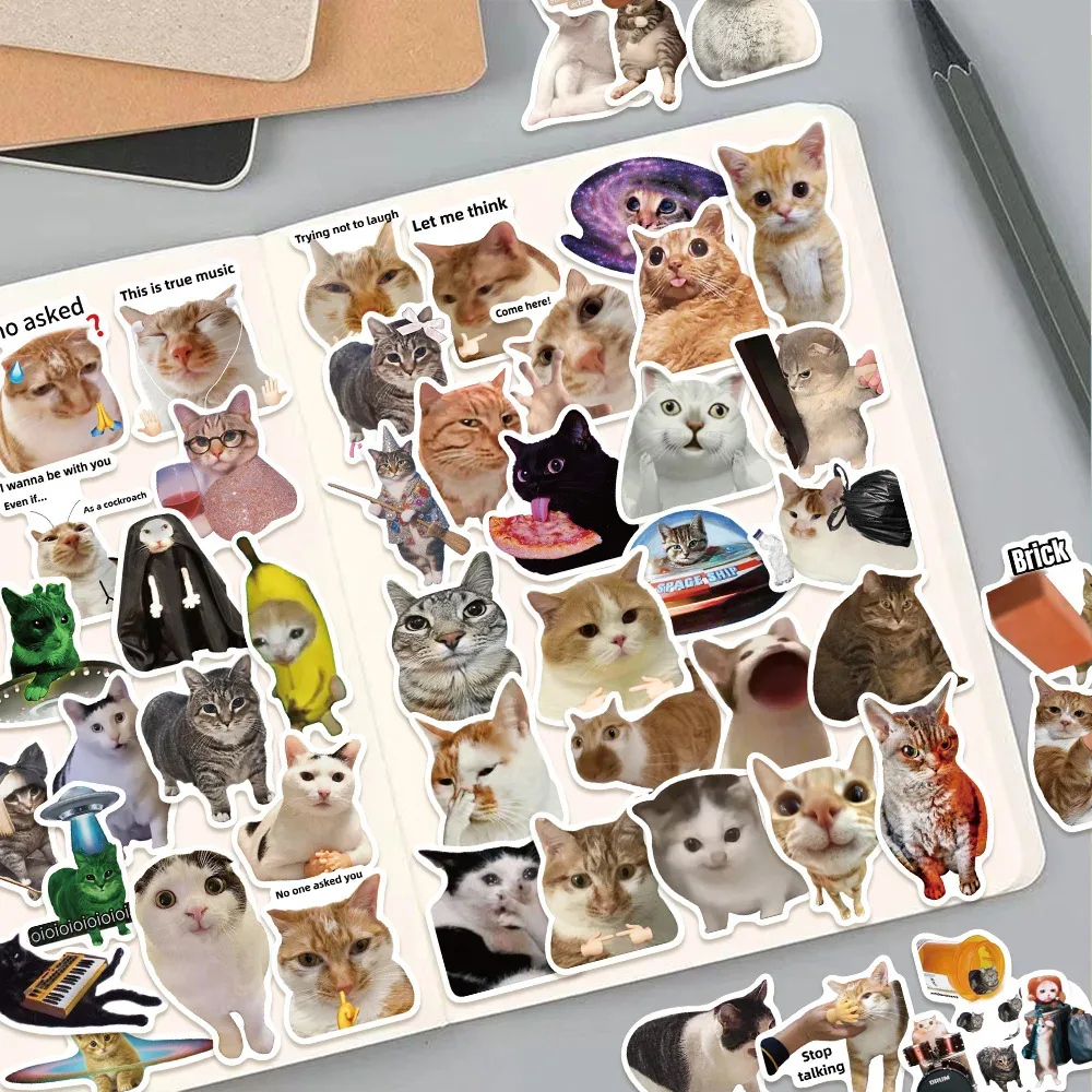 Adesivos de gatos para decoração