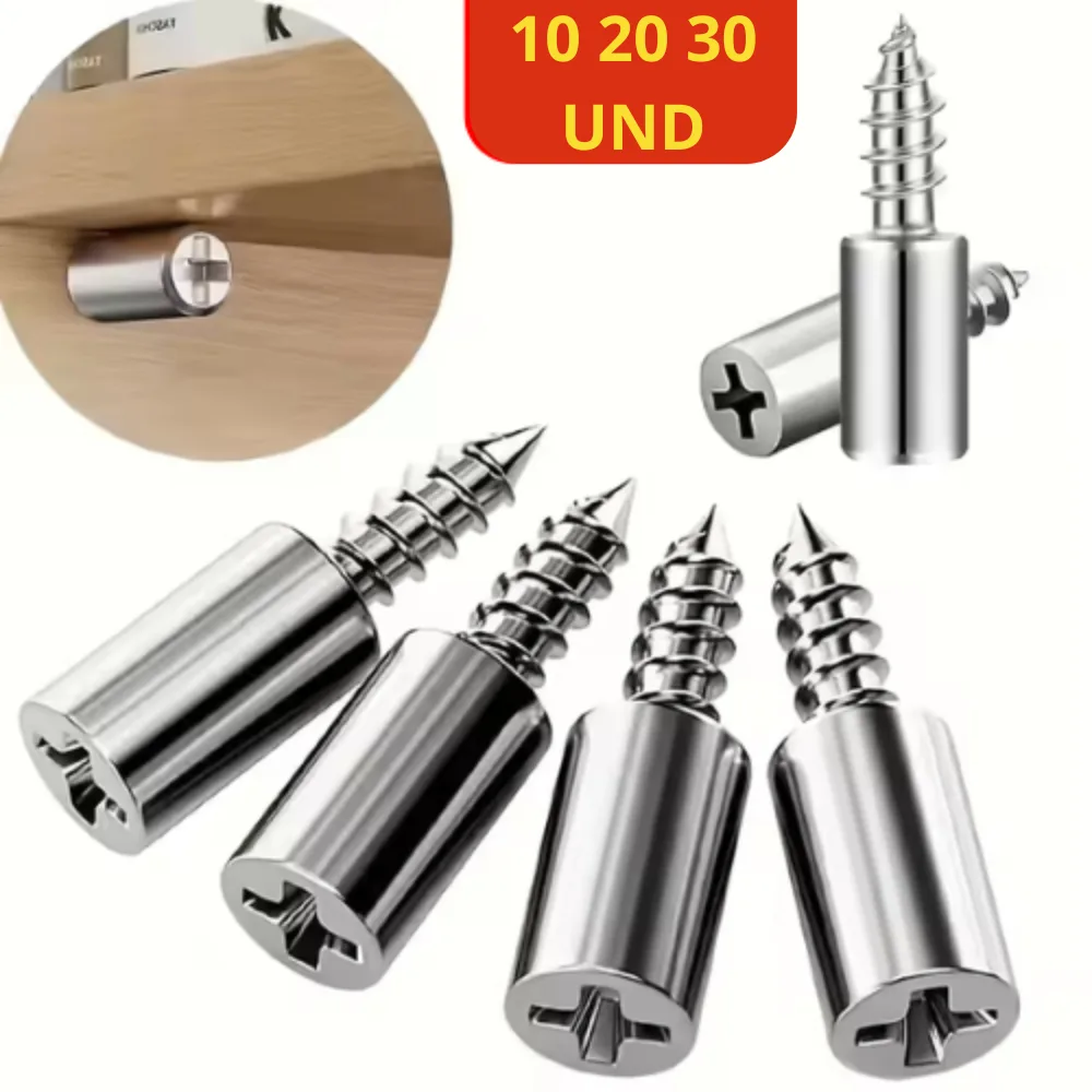 Kit de pinos para prateleiras e armários