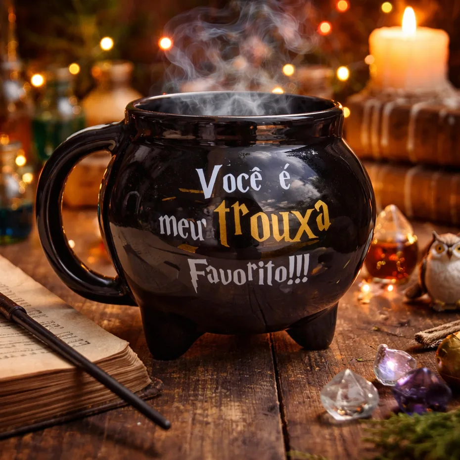 Caneca caldeirão Harry Potter de 500 ml