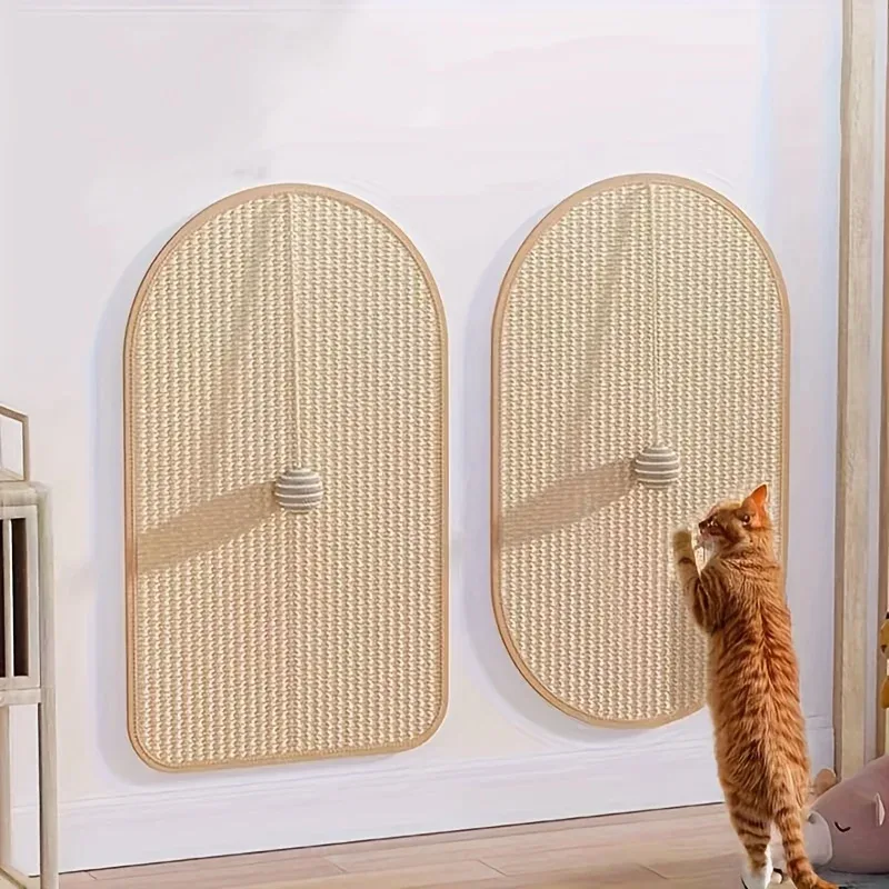 Almofada arranhadora de sisal para gatos