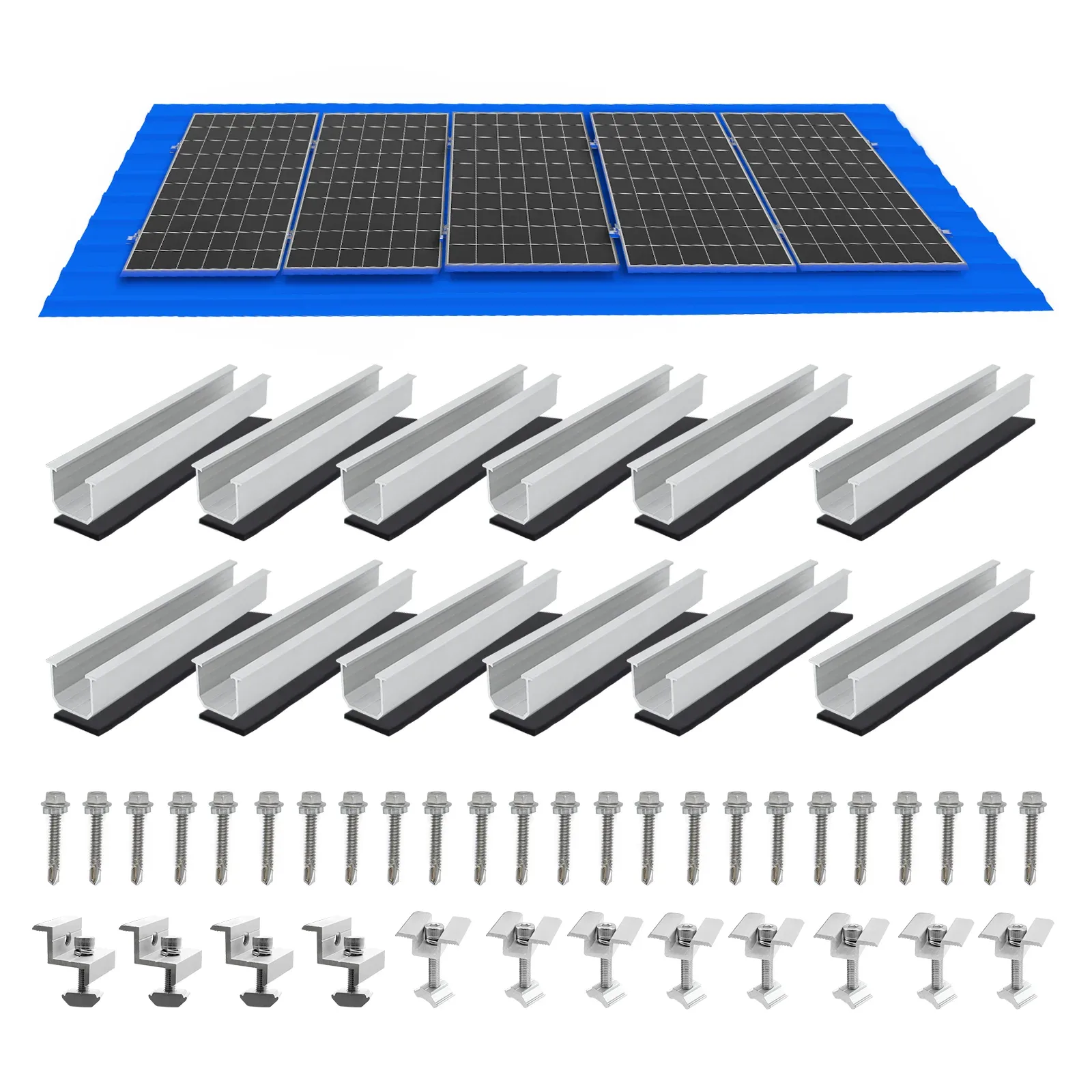 Suporte para montagem de painéis solares