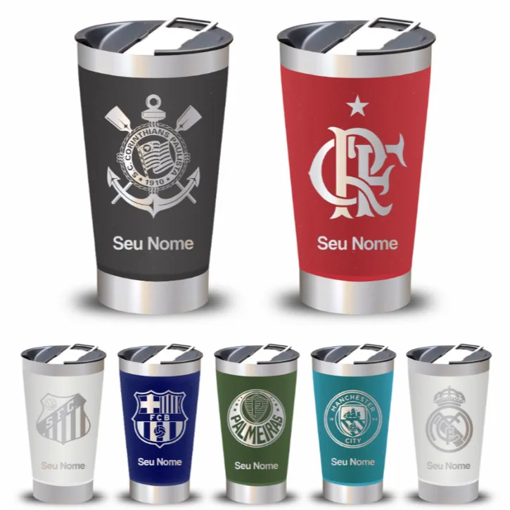 Copo térmico de inox personalizado