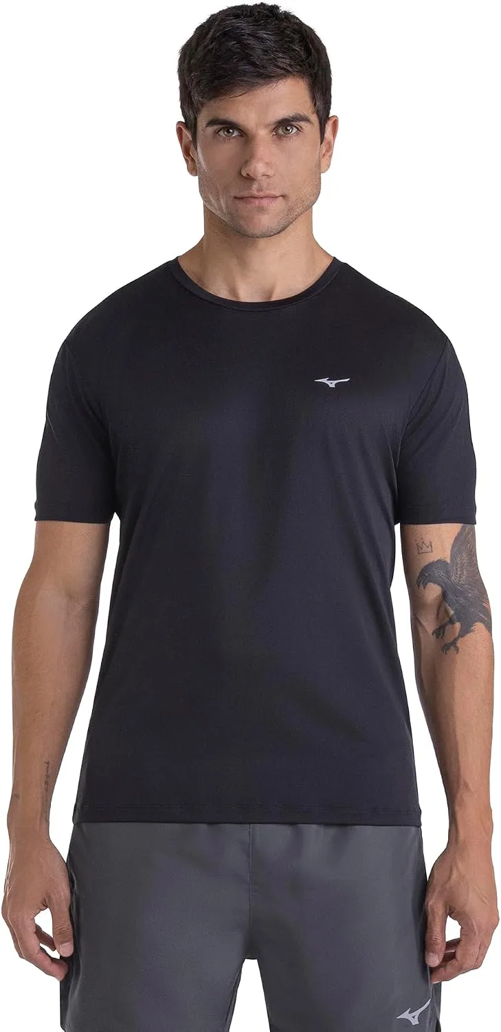 Camiseta Mizuno Nirvana masculina preta