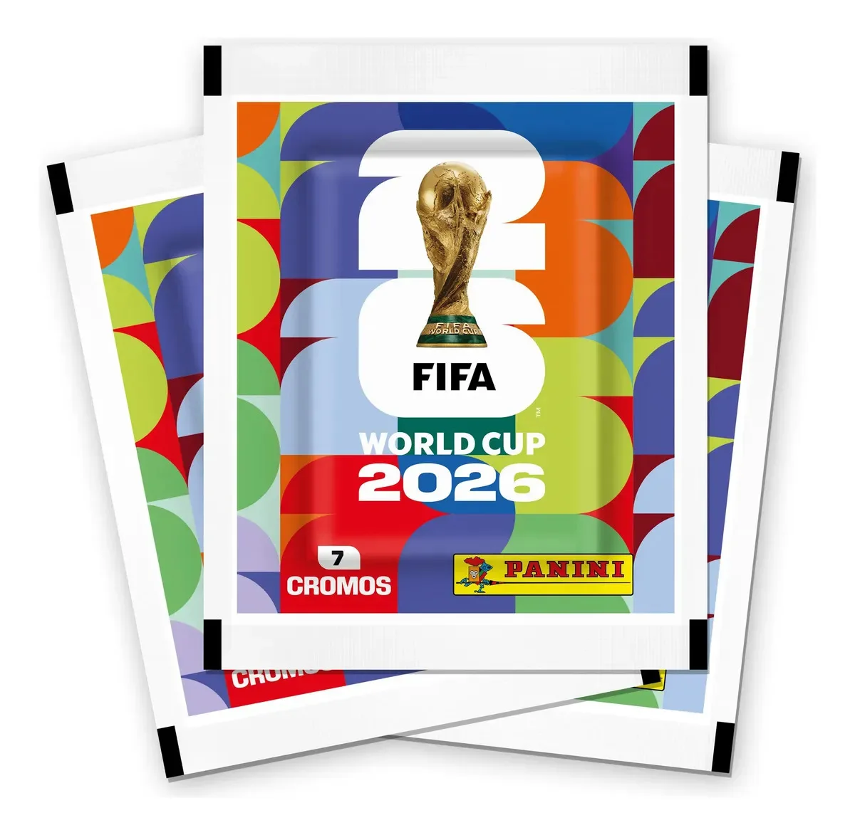 Kit com 48 pacotes de figurinhas Panini da Copa do Mundo FIFA 2026