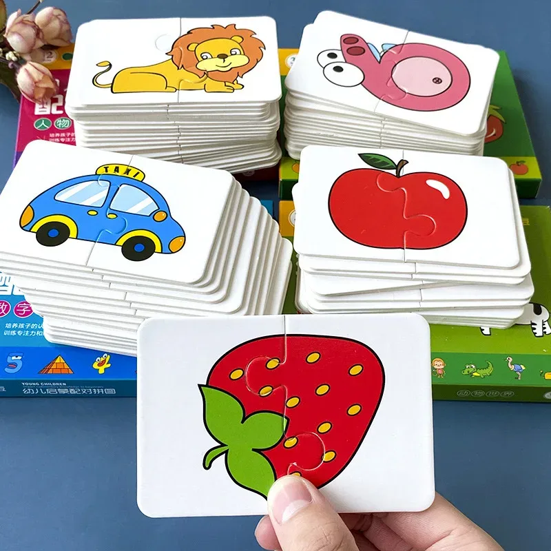 Jogo educativo de 32 peças para crianças