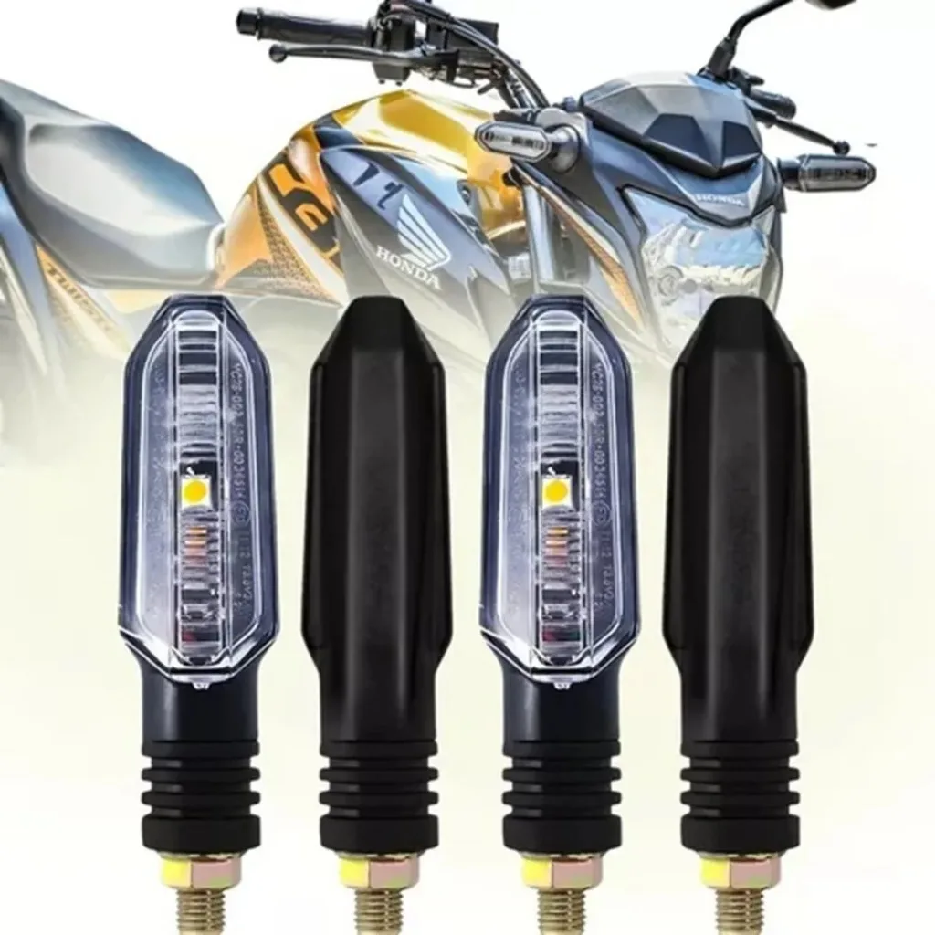 Pisca de moto Honda com seta LED sequencial