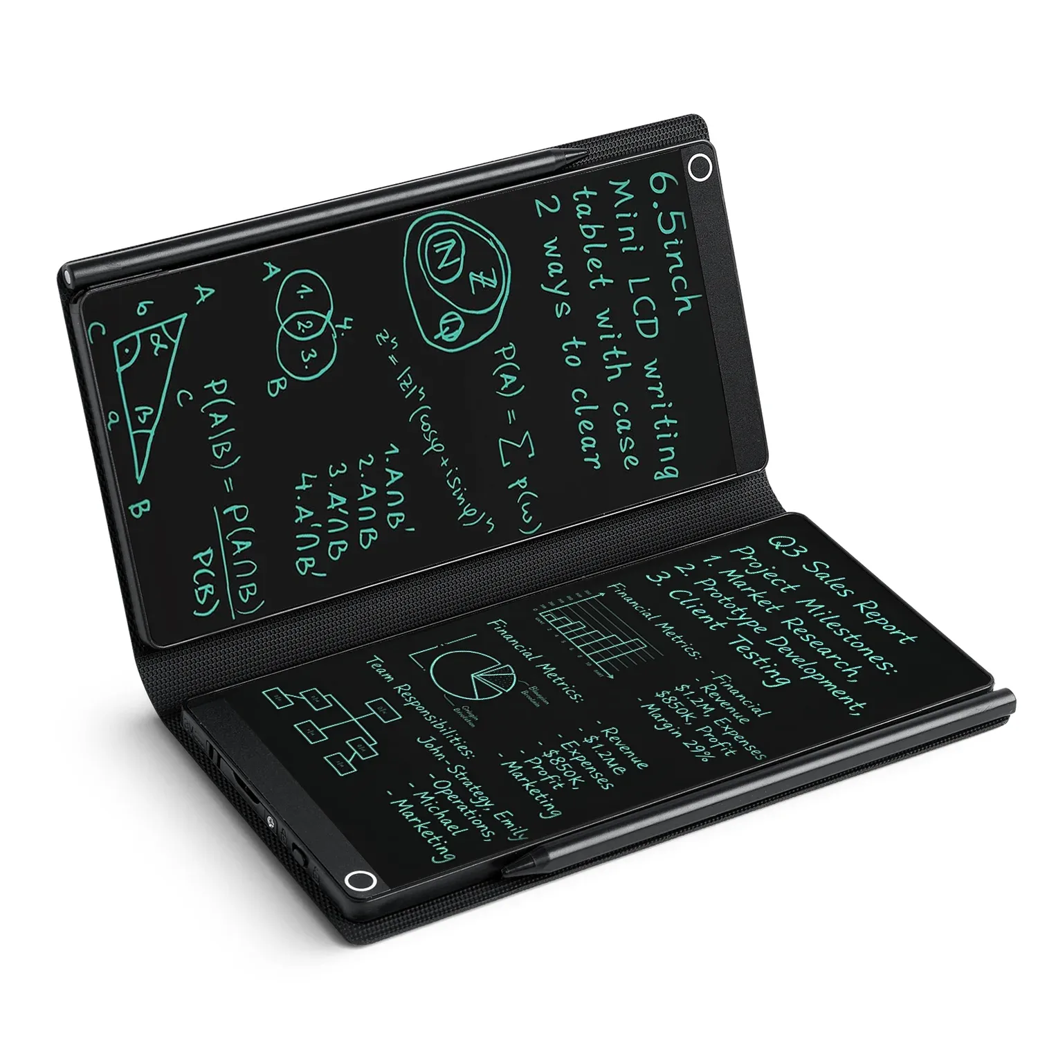 Tablet de escrita LCD de 6,5 polegadas