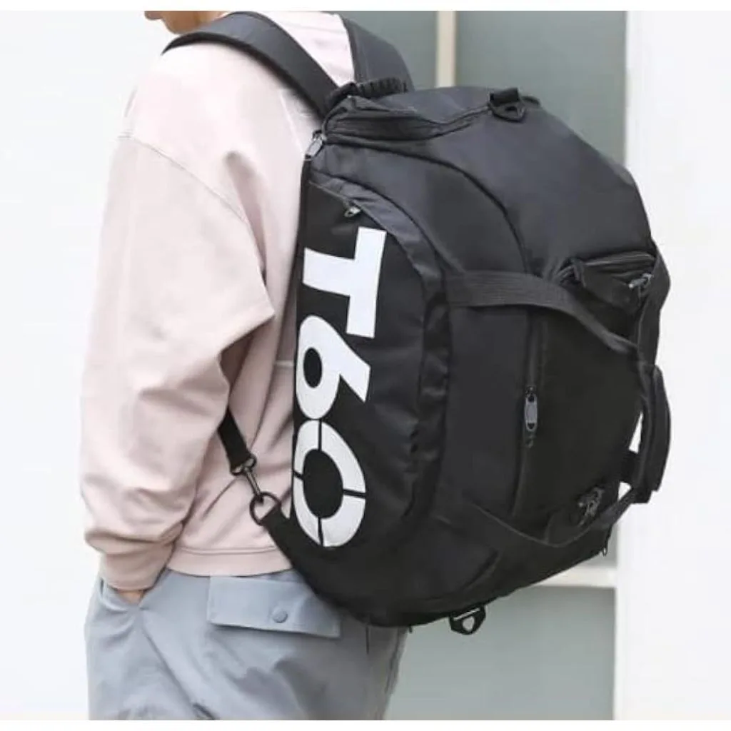 Bolsa esportiva transversal para academia e viagem
