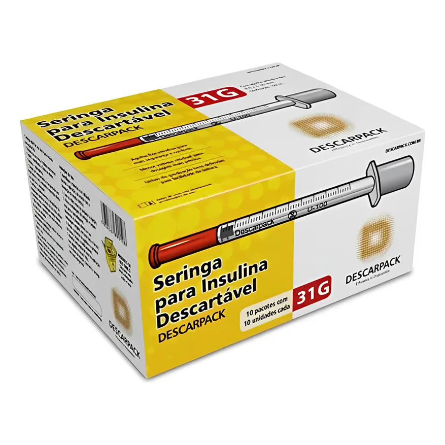 Seringa para insulina Ag de 0,5 ml