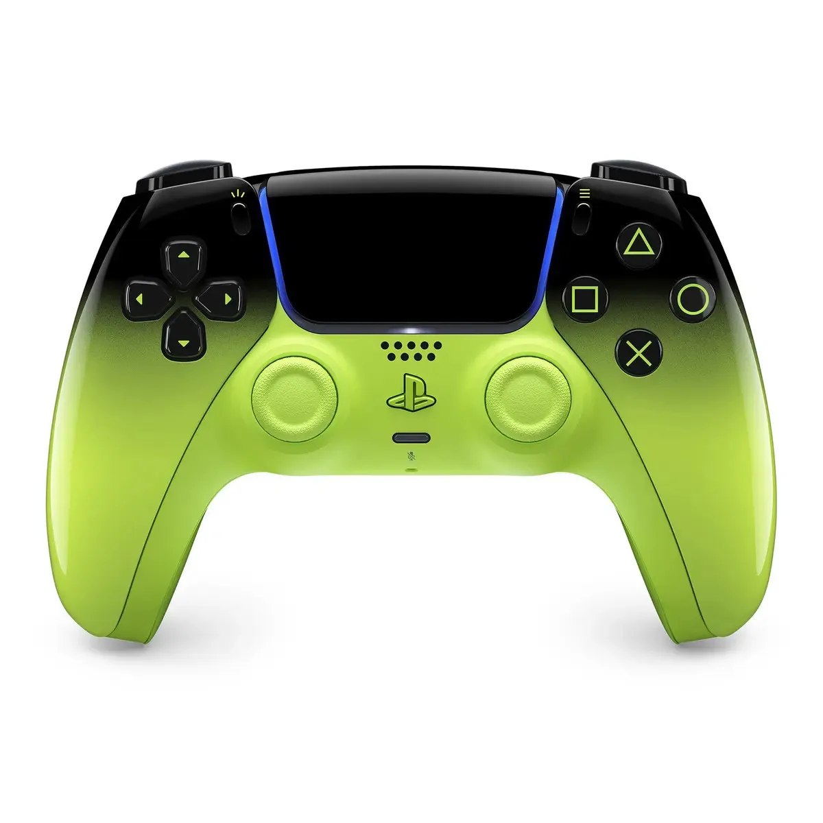 Controle sem fio PlayStation DualSense Remix Green