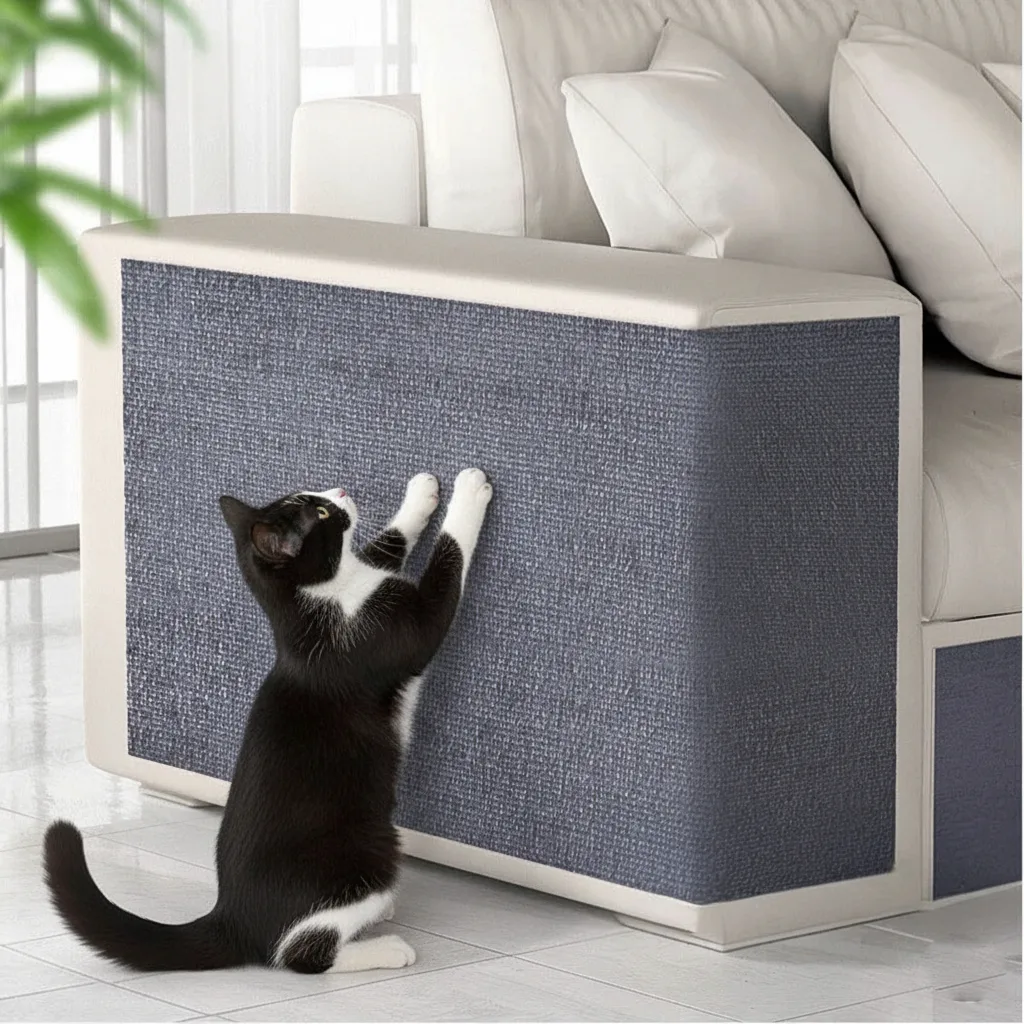Arranhador adesivo para gatos
