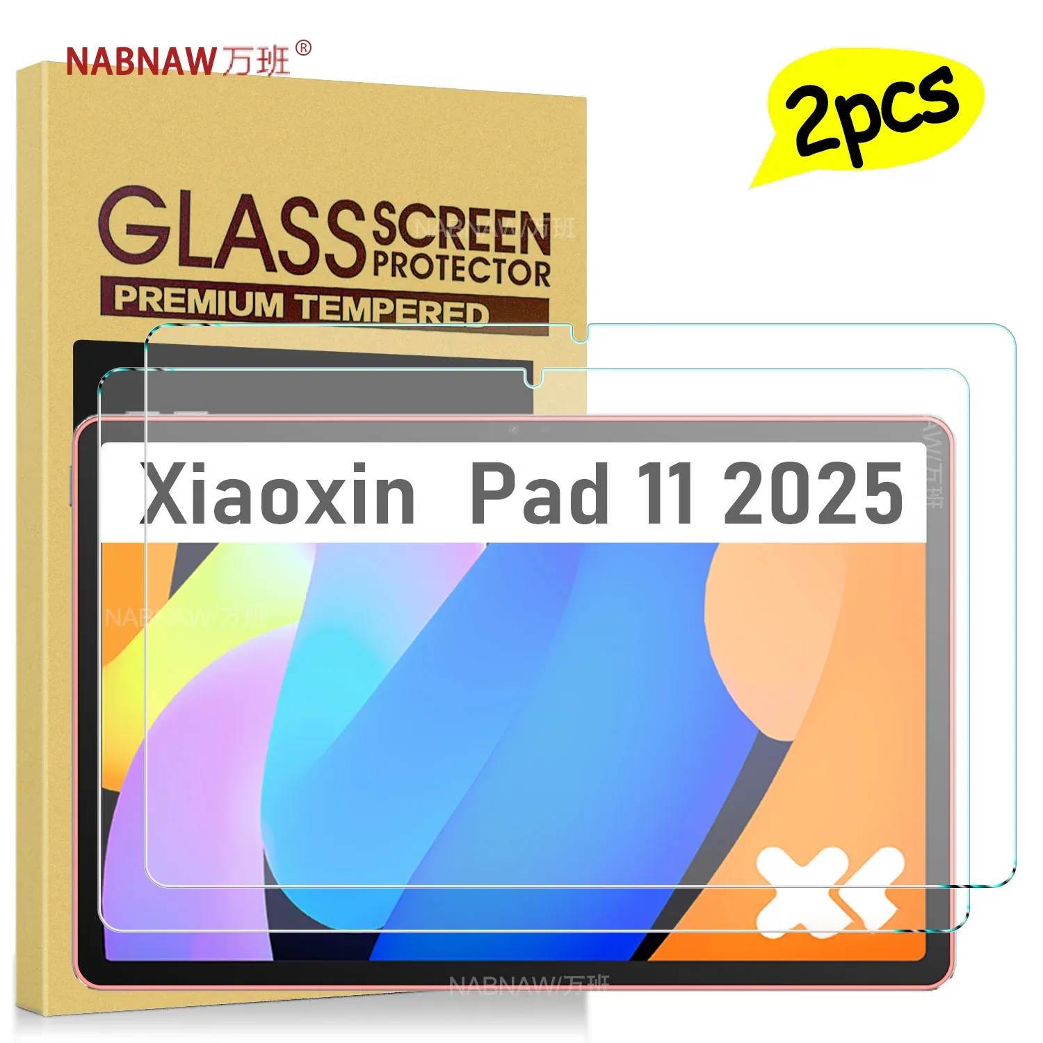 Kit com 2 protetores para Lenovo Xiaoxin Pad 2025