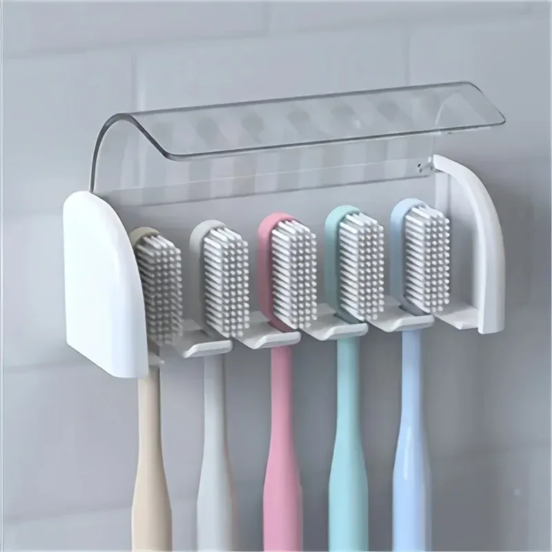 Suporte de escovas de dente com 5 espaços