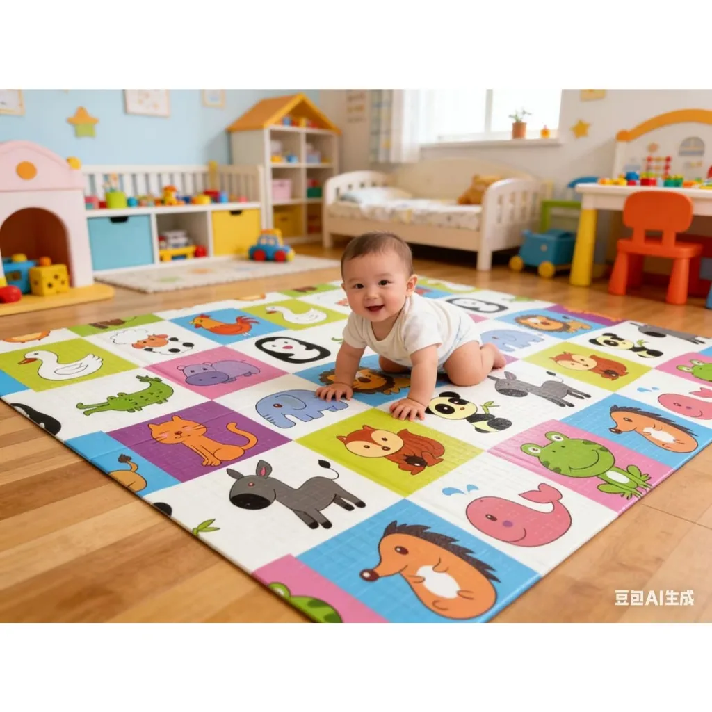 Tapete Tatame Infantil 6mm × 120cm × 180cm Emborrachado Unisex