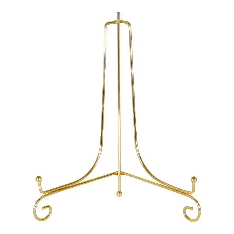 Suporte decorativo de ferro para placas