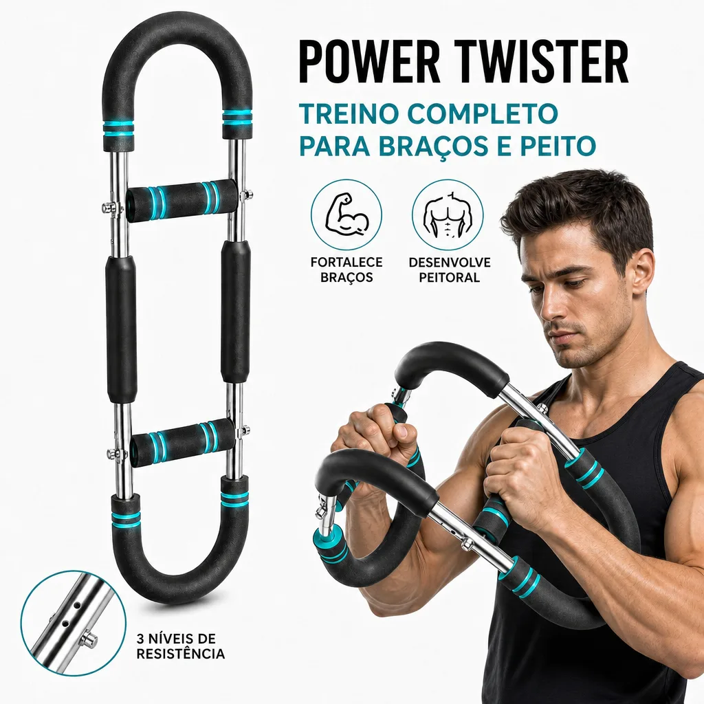 Aparelho para treino peitoral ajustável